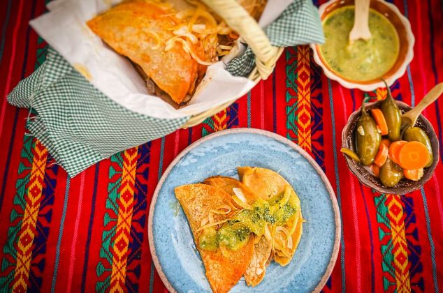 Tacos de canasta listos para evento corporativo